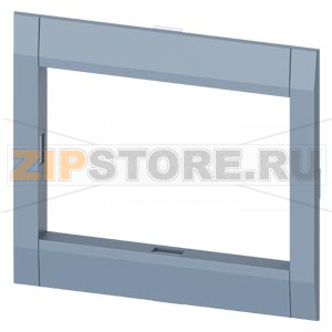 cover frame 101.6x 70.7mm (WxH) accessory for: circuit breaker 4-pole with TMTU access 3VA5 125 Siemens 3VA9034-0SB20 