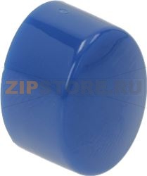 PUSH BUTTON ELLIPTICAL 17x13 mm BLUE 
