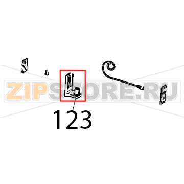 Staffa inferiore porta CT BT Unox XVC 1005EP Staffa inferiore porta CT BT Unox XVC 1005EPЗапчасть на деталировке под номером: 123
