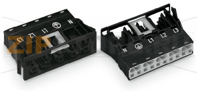Защелкивающаяся розетка; 5-пол.; Код. P; 4,00 mm; красные Wago 770-2305 Protected against mismating and maintenance-freePush-in CAGE CLAMP® spring pressure connection technology allows solid conductors to be simply pushed into a unit.Two wire connections per pole for loops or bridgesAdditional variable coding is possible....