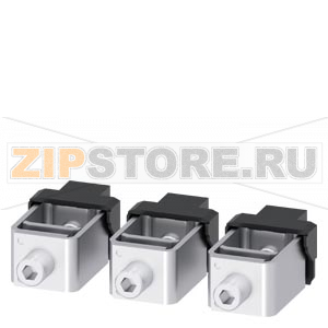 box terminal 3 units accessory for: 3VA6 150/250 Siemens 3VA9243-0JA12 
