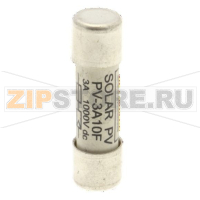Предохранитель, 3 A, DC 1000 В, 50 кА, IEC 60269-6 type A, 10x38 мм, gPV, IEC Eaton 3AMP 1000V DC