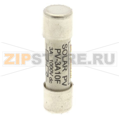 Предохранитель, 3 A, DC 1000 В, 50 кА, IEC 60269-6 type A, 10x38 мм, gPV, IEC Eaton 3AMP 1000V DC 