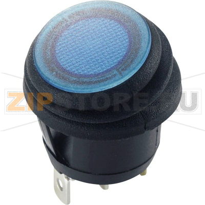 Переключатель клавишный 12 В/DC, 20 А, 1 x выкл/вкл, IP65 TRU Components TC-R13-112B8W 