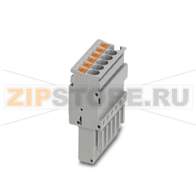 Штекер Phoenix Contact PP-H 2,5/5 Тип подключения: Зажимы Push-in, Полюсов: 5, Сечение: 0,14 мм² - 4 мм², AWG: 26 - 12, Ширина: 26 мм, Высота: 39 мм, Цвет: cерый.Минимальный заказ: 50 шт.Упаковка: 50 шт.