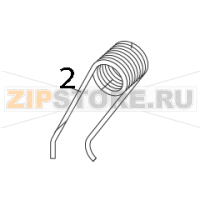 Ribbon torsion spring R Toshiba TEC B-852-TS12-QP