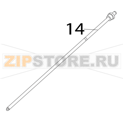 Sensor adjustment shaft (upper) Toshiba TEC B-852-TS12-QP Sensor adjustment shaft (upper) Toshiba TEC B-852-TS12-QPЗапчасть на деталировке под номером: 14