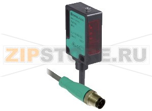 Рефлекторный датчик Retroreflective sensor ML8-54-F-5771 Pepperl+Fuchs Описание оборудованияRetroreflective sensor for standard applications, miniature design, polarization filter, 1.5 m detection range, red light, PNP output, fixed cable with M8 plug