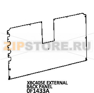 External back panel Unox XBC 405E External back panel Unox XBC 405EЗапчасть на деталировке под номером: 104Название запчасти на английском языке: External back panel Unox XBC 405E