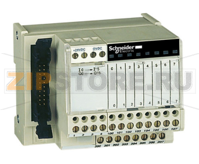 Модуль ввода/вывода с клемнным блоком, 16 каналов Schneider Electric ABE7H16R50 