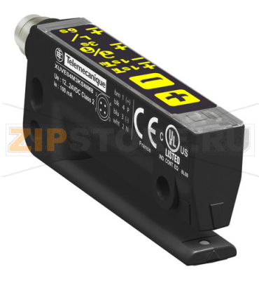Фотодатчик 12-24 В, тип: вилочный, PNP, NPN Schneider Electric XUVE04M3KSNM8 