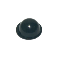 Ножка приборная 15.9х6.35 мм, клейкая, черная, 1 шт Toolcraft PD2150SW