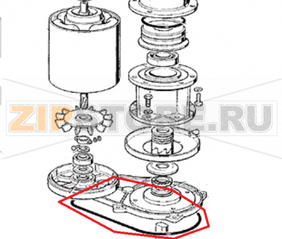 O Ring Scotsman MF 56 ASR      O Ring Scotsman MF 56 ASRЗапчасть на сборочном чертеже под номером: 4Название запчасти Scotsman на немецком языке: O Ring Scotsman MF 56 ASR