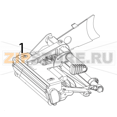 Thermal printhead assembly (11.81 dots/mm) Intermec PF4i Thermal printhead assembly (11.81 dots/mm) Intermec PF4iЗапчасть на деталировке под номером: 1Название запчасти на английском языке: Thermal printhead assembly (11.81 dots/mm) Intermec PF4i.