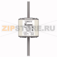 Предохранитель, 550 A, AC 690 В, 200 кА, DIN 1, 53x66x138 мм, aR, DIN, IEC Eaton FUSE 550A 690V