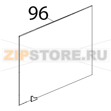 Vetro interno 743x620x6 BETFL Unox XBC 604P Vetro interno 743x620x6 BETFL Unox XBC 604PЗапчасть на деталировке под номером: 96