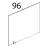 Vetro interno 743x620x6 BETFL Unox XBC 604P