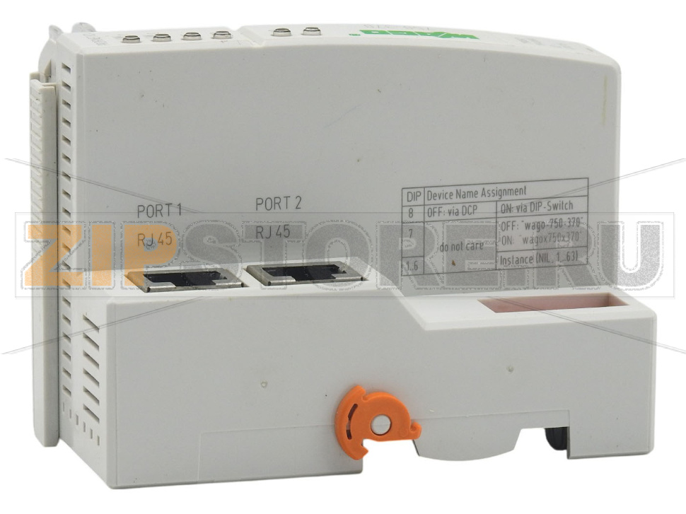 Каплер полевой шины PROFINET IO; 2-е поколение; светло-серые Wago 750-370 
