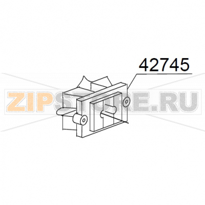 Cable-fastener with screw DIHR HT 11 Cable-fastener with screw DIHR HT 11Запчасть на деталировке под номером: 42745Название запчасти на английском языке: Cable-fastener with screw DIHR HT 11