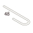 Take-up clip Toshiba TEC B-SX5T-TS22-QM-R