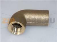 RACCORDO A GOMITO 1/2 IN OTTONE