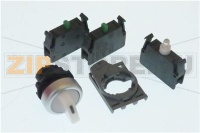 SELETTORE A 3P M22-WRLK3-W