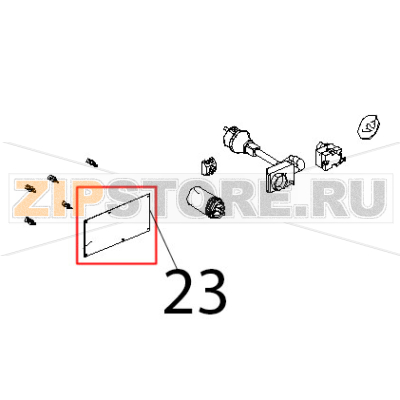 Scheda potenza L.M. classic 230 V Unox XF 130 Scheda potenza L.M. classic 230 V Unox XF 130Запчасть на деталировке под номером: 23