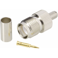 Разъем обратный TNC, 50 Ом, 100 шт TRU Components TC-2520029
