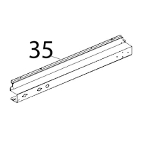 Cruscotto comandi manuale inox L.M. 800 Unox XF 193