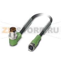 Кабель для датчика / исполнительного элемента Phoenix Contact SAC-4P-M12MR/ 1,5-PUR/M 8FS