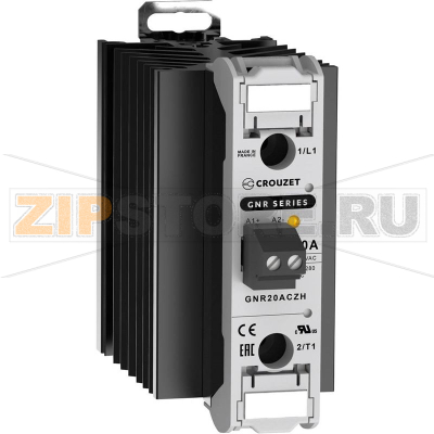 Реле твердотельное 45 А, 500 В/AC, 1 шт Crouzet GNR45DCZP 