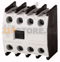 Вспомогательный контактный модуль, 4-полюсн., Ith= 16 A, 3 замык Eaton DILM150-XHI31