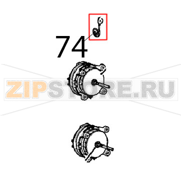 Sensore numero giri motore Unox XBC 615EG Sensore numero giri motore Unox XBC 615EGЗапчасть на деталировке под номером: 74