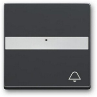 Клавиша выключателя с символом "Звонок", антрацитовая ABB 2CKA001731A3998