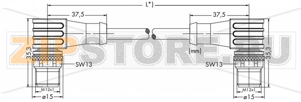 кабель sercos; 4-пол.; Вилка M12, прямой угол; Длина: 20 м Wago 756-1604/060-200 Short description:PUR RD, halogen-freeCAT 5e ESSuitable for drag chainsSilicon- and CFC-freeHigh resistance to microbes, hydrolysis, oil, ozone, chemicals and UV radiationCable used: UL listed...