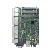 Материнская плата 9x10/100 Мбит/с, 16 Вт MikroTik RB493AH