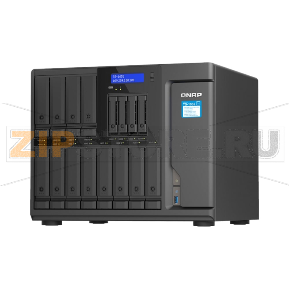Накопитель сетевой QNAP TS-1655 
