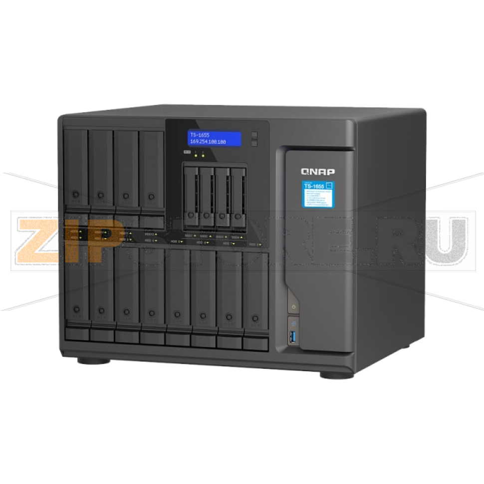 Накопитель сетевой QNAP TS-1655 