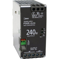 Блок питания на DIN-рейку 24 В/DC, 10 А, 240 Вт, 1 шт IDEC PS6R-G24