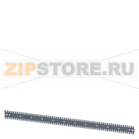 SIVACON, mounting rail, serrated, L: 1200 mm, zinc-plated Siemens 8MF1020-2HC13-0