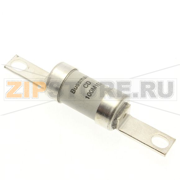 Предохранитель, 100 A, AC 415 В, 80 кА, BS88/B1, 26x126 мм, gM, BS Eaton 100M160 415V AC INDUST. 