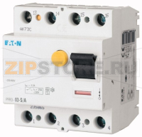Реле контроля токов утечки, 25А, 1 А, 4 полюса, тип S/A Eaton PFR3-1-S/A