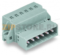 MCS MIDI Classic 1-проводная вилка; зажимное кольцо; 2,5 мм; Шаг контактов 5 мм; 14-пол.; 2,50 mm; серые Wago 231-614/019-000