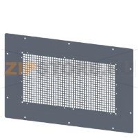 SIVACON, Roof, with Ventilation openings with Ventilation openings IP20, W: 600 mm, T: 400 mm, zinc-plated Siemens 8MF1064-2UD20-0A