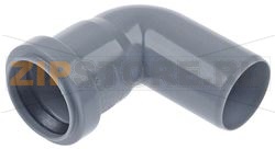 ТРУБА ДРЕНАЖНАЯ УГЛОВАЯ Ø 54MM RATIONAL 2070.0050P 