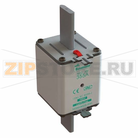 Предохранитель, 200 A, AC 690 В, 120 кА, NH2, aM, IEC Eaton NH FUSE 200A 690V aM SIZE 2 