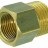 ФИТИНГ O 1/2''M-3/8''F - ФИТИНГ O 1/2''M-3/8''F