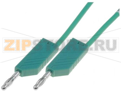 Провод измерительный 1 м, 16 А, 60 В/DC Hirschmann MLN SIL 100/1 GN 
