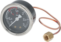 PRESSURE GAUGE BOILER ø 52 mm 0÷3 bar