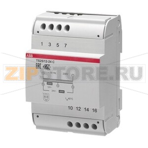 Трансформатор разделительный TS25/12-24C ABB 2CSM251043R0811 